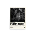 Bleau Archive 15 attrape-mouche 5 poster featuring the iconic Fontainebleau boulder climb