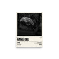 Bleau Archive 2 Game One 7B poster featuring the iconic Fontainebleau boulder climb