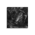 Bleau Archive 21 Caresse 7A canvas featuring the iconic Fontainebleau boulder climb