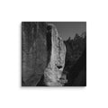 Bleau Archive 4 Le Pilier Légendaire 6C+ canvas featuring the iconic Fontainebleau boulder climb